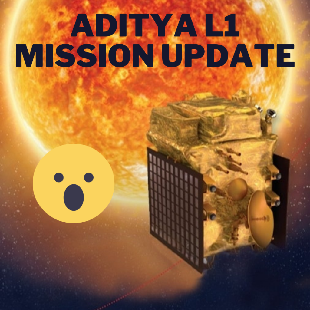 Aditya L1 Mission Update