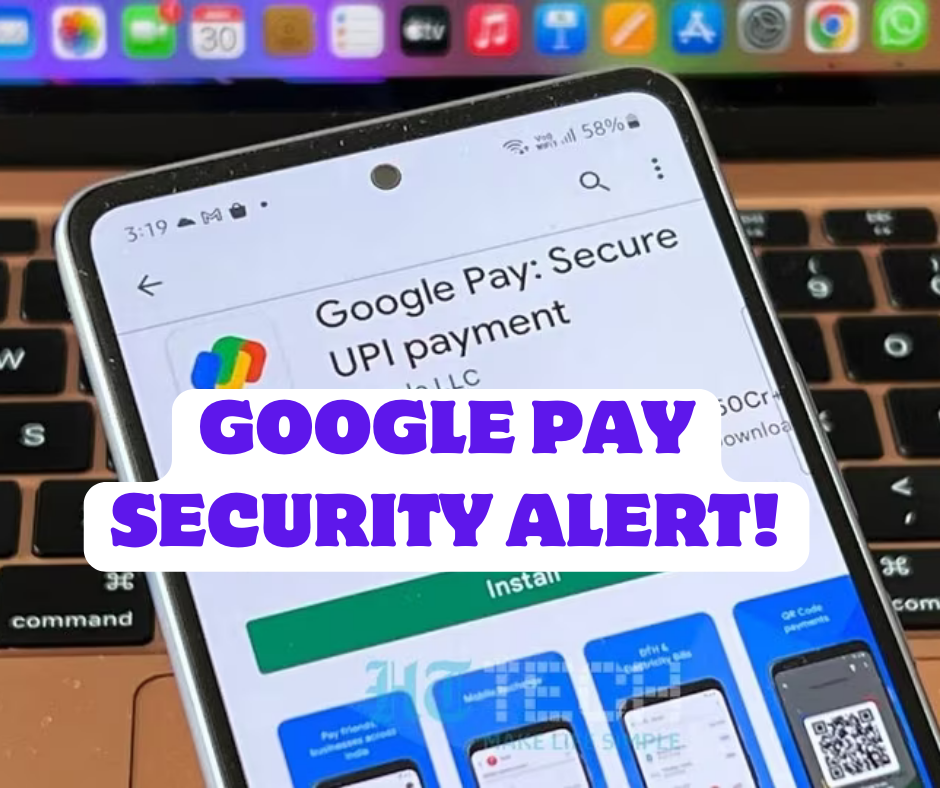 Google Pay Security Alert