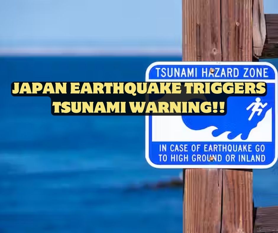 Japan Earthquake Triggers Tsunami Warning